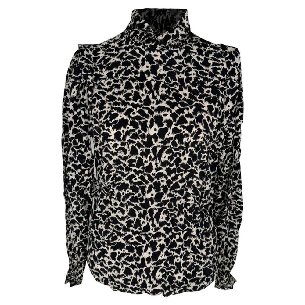Isabel Marant Yoshi Turtle Neck Blouse in Multicolor